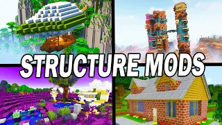 29 AMAZING Minecraft Structure & Dungeon Mods (Forge & Fabric)