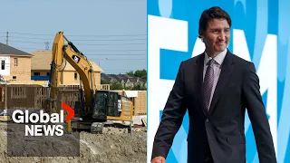 Trudeau announces Canada's housing initiative to provide $4 billion in funding for municipalities