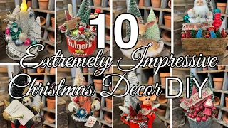 DIY Christmas Decorations | Thrift Flips | Vintage | Rustic
