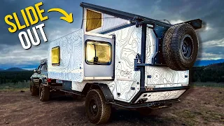 Unbelievable 5'X10' Camper Trailer:  "Live LARGE in a SMALL Space!"