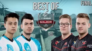 CS:GO - BEST MAJOR FINAL OF ALL-TIME? ELEAGUE Major 2018 Final Highlights (FaZe vs Cloud9)
