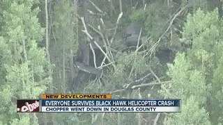 Everyone survives Black Hawk helicopter crash in Douglas County