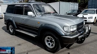 Walk Around - 1994 Toyota Landcruiser 80 Series (HDJ81) 4.2TD VX LTD - Japanese Car Auction