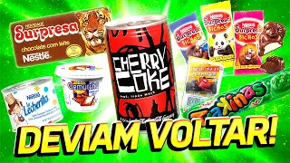 7 PRODUTOS ANTIGOS QUE SAÍRAM DE LINHA E DEVERIAM VOLTAR!