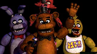 [#fnaf /#fnafsongs/#aicovers]"Five Nights At Freddy's Remix" But fnaf 1 animatronic gang sing it