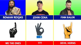 WWE Superstars And Their Coolest Hand Signals