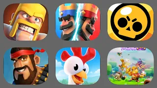 Clash of Clans | Clash Royale | Brawl Stars | Boom Beach | Hay Day | Clash Mini