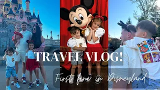 FIRST TIME taking all our kids to DISNEYLAND +!! SURPRISING THEM!  FAMILY TRIP!!!