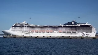 First cruise ship of the season