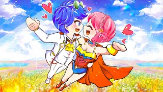 Historia de amor de Héroe Anna x Alex | Gacha Life x Gacha Club | Rainbow Z en Español