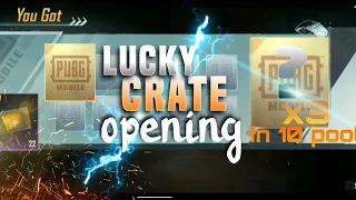 PUBG KR Free 213 Classic crate scrap opening || op luck myhics/legengendries=??