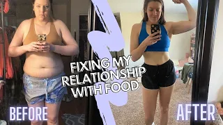 FIXING MY RELATIONSHIP WITH FOOD | My Weight Loss Journey | Tips & My Experience