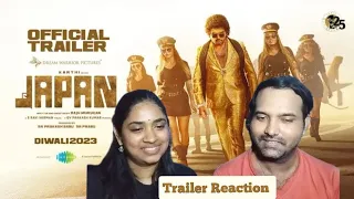 Japan Trailer Video Reaction | Karthi | Sunil | Anu Emmanuel | GV Prakash Kumar | Tamil Couple