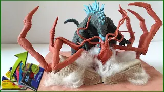 GODZILLA VS TITANUS SCYLLA WITH CLAY / PLASTILINA. Godzilla x kong 2024