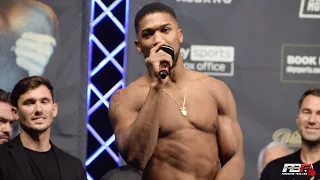 ANTHONY JOSHUA FINAL WORDS AHEAD OF OLEKSANDR USYK CLASH, VOWS KNOCKOUT WIN