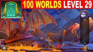 100 Worlds LEVEL 29 Walkthrough - Escape Room Game 100 Worlds Guide