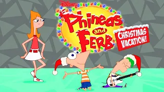 Every Phineas and Ferb Christmas Music Video in Christmas Vacation!🎄 | Phineas and Ferb | @disneyxd