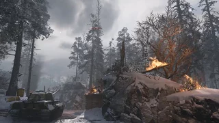 Call of Duty: WWII - мультиплеер (Режим - Каждый за себя, карта "Арденский лес")