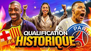 JE VIS LA QUALIFICATION HISTORIQUE DU PSG CONTRE LE BARCA (Mohamed Henni je t'attends à Paris)