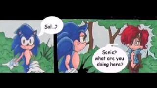 Sonic and Sally Comic by Aloneintown