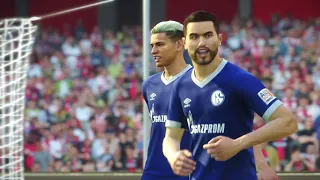 PES 2019 - Bayer Leverkusen vs Schalke 04 - Gameplay (PS4 Pro / 4K)