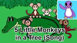 5 Little Monkeys Swinging in a Tree (Song) - Bright New Day Productions