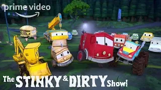 The Stinky & Dirty Show Season 2, Part 3 - Clip: Rover All Over | Prime Video Kids