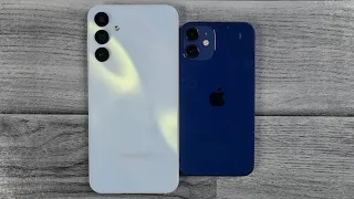 SAMSUNG A15 vs iPhone 12 mini