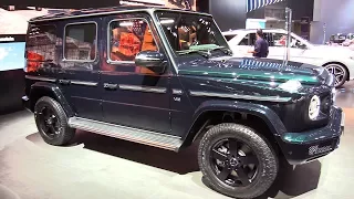 2019 Mercedes Benz G Class G 500 - Exterior Interior Walkaround -World Debut 2018 Detroit Auto Show