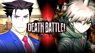 Fan made death battle trailer:Phoenix Wright vs makoto(ace attorney vs danganropa)