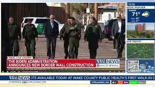 The Biden Administration Announces New Border Wall Construction; waives 26 federal laws