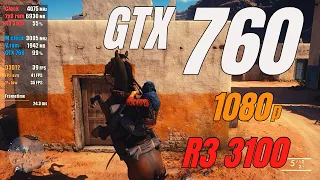 Battlefield 1 / GTX 760 / Ryzen 3 3100 / 1080p / Ultra