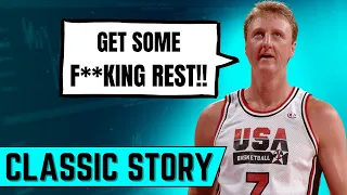 Classic Larry Bird & Dream Team Story By Jamal Mashburn 😂 | Sports 360