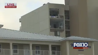 Orange Beach condo damage from Hurricane Sally