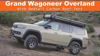 The Jeep Wagoneer Overland Edition Concept with Redtail Carbon Tent