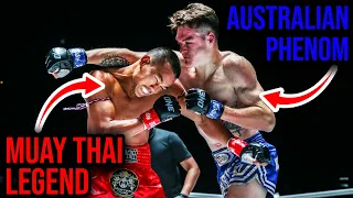 Legend vs. Phenom 🥊🔥 Insane Muay Thai Brawl Between Seksan & Harrison