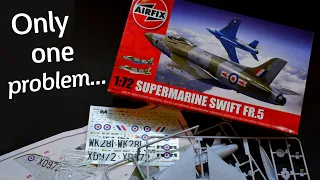 There's only one problem with this kit . . .  Airfix Supermarine Swift FR.5 Unboxing Review