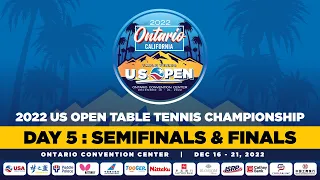 2022 US Open Day 5 Feature Table - Resumed 2