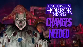 CHANGES NEEDED For Halloween Horror Nights 2024 | What We Want Pt. 1