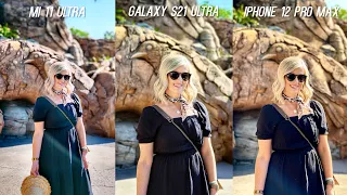 Xiaomi Mi 11 Ultra vs Galaxy S21 Ultra vs iPhone 12 Pro Max Camera Test Comparison