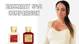 Baccarat Rouge 540 ORIGINAL vs EXTRAIT (Maison Francis Kurkdjian)