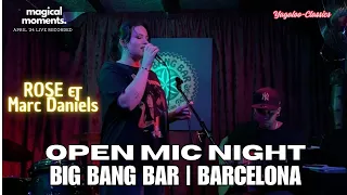 🎤🌟 "Love on the brain" ROSE and Marc Daniels at BIG BANG BAR BARCELONA! 🌟🎤