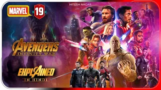 Avengers Infinity War (2018) Explained in Hindi | Disney+ Hotstar Movies हिंदी/ उर्दू | Hitesh Nagar