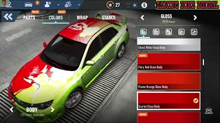 How to change car colour in Need For Speed No limits