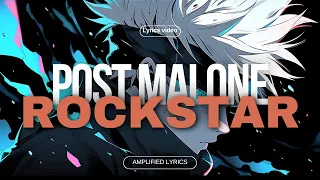 Post Malone - Rockstar ( ft. 21 Savage ) [ Lyrics video ]