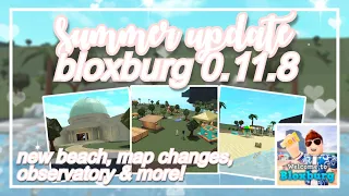 Bloxburg SUMMER UPDATE 2023 *new BEACH, OBSERVATORY, & more!* 0.11.8 (Roblox)