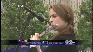 Amazing Grace at 9/11 Memorial Ceremony, Emi Ferguson Flute