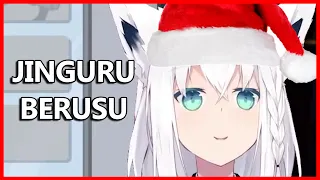 Fubuki sings Jingle Bells but lyrics are weird