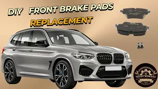 BMW X3 G01 Front Brake Pads Replacement DIY