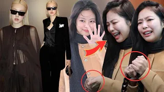 Jennie showed a painful expression because aggressive fans,Rosé is among  top best-dressed stars PFW